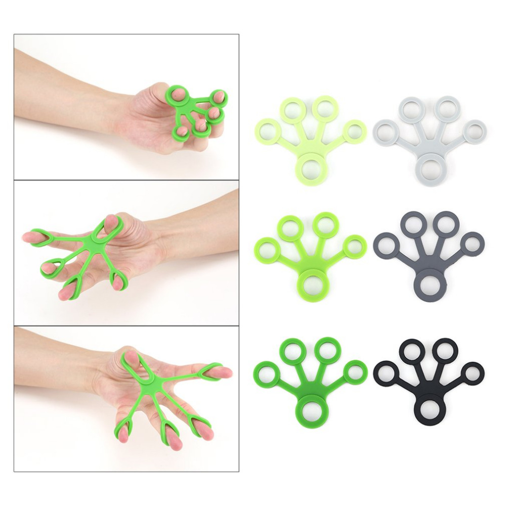Custom Finger Stretcher Hand Resistance Bands Finger Grip Extension Trainer Silicone hand grip
