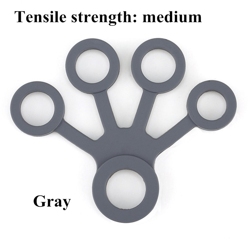 Custom Finger Stretcher Hand Resistance Bands Finger Grip Extension Trainer Silicone hand grip