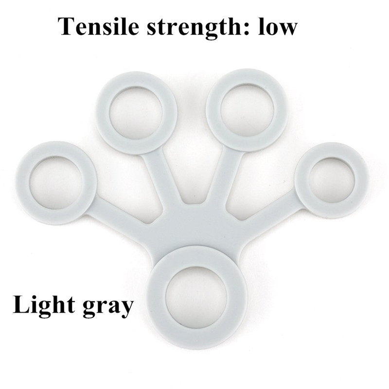 Custom Finger Stretcher Hand Resistance Bands Finger Grip Extension Trainer Silicone hand grip