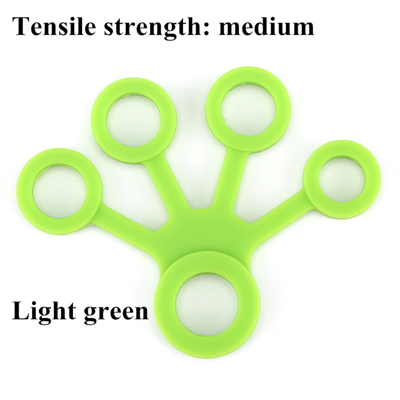 Custom Finger Stretcher Hand Resistance Bands Finger Grip Extension Trainer Silicone hand grip