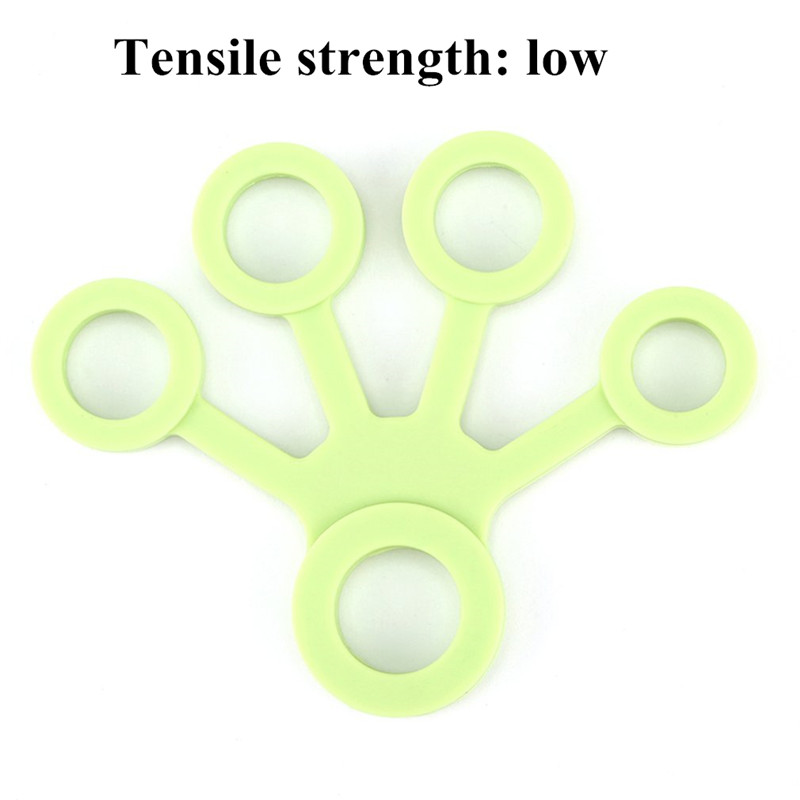 Custom Finger Stretcher Hand Resistance Bands Finger Grip Extension Trainer Silicone hand grip