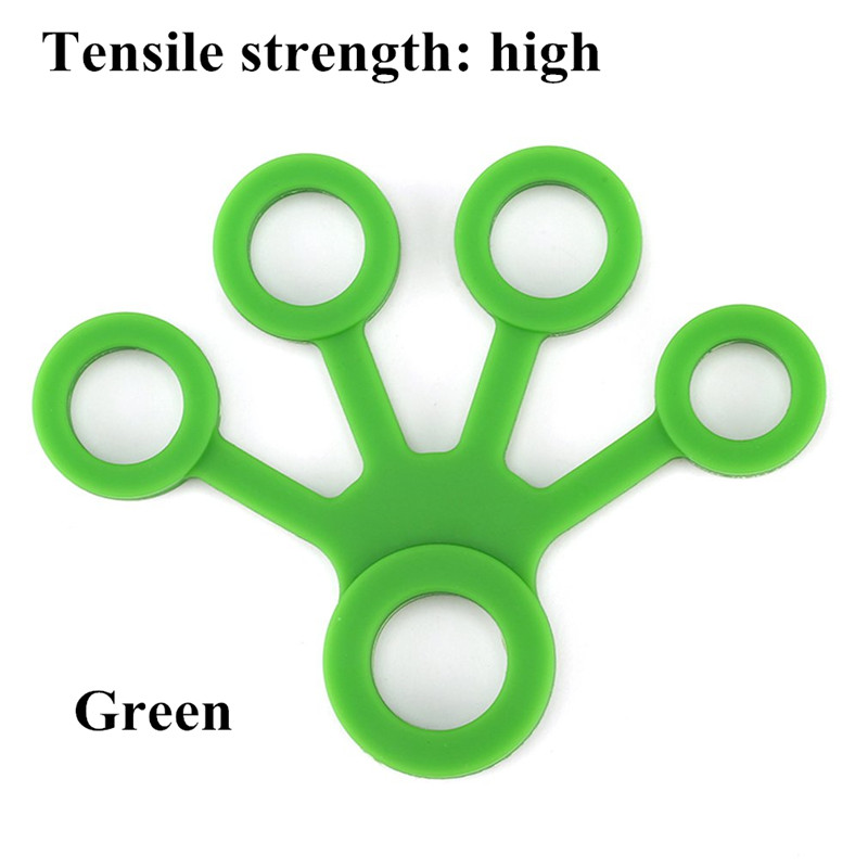 Custom Finger Stretcher Hand Resistance Bands Finger Grip Extension Trainer Silicone hand grip