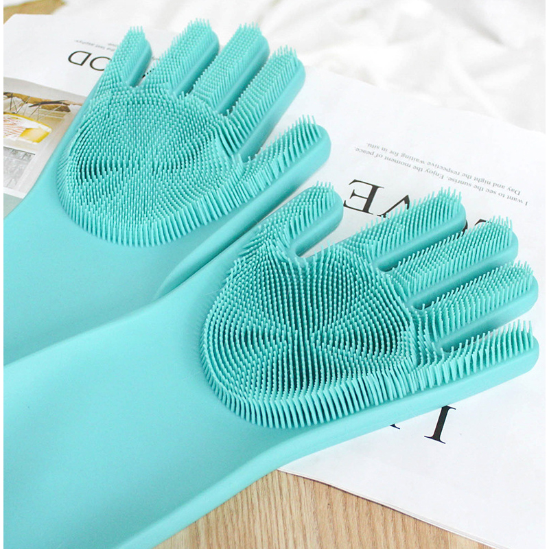Cat Bathing Gloves Pet Grooming Glove Other Products Supplies Bath New Inventions 2020 Design Rubber Unique Finger Silicone