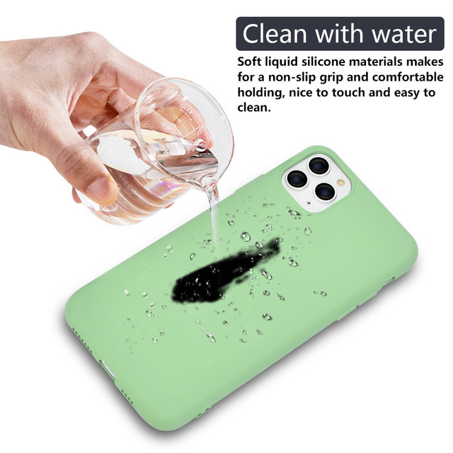 TPU Liquid Silicone Rubber Phone Case Custom Soft UV Printed Cellphone Case Dropshipping For Iphone 11/11pro/11 pro max