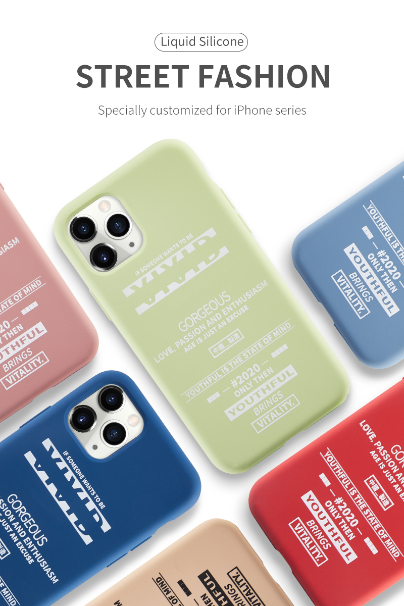 For iPhone 11 Pro Max Case Liquid Silicone Gel Rubber Phone Cover With Soft Microfiber Cloth Lining Cushion Back Cover Cases