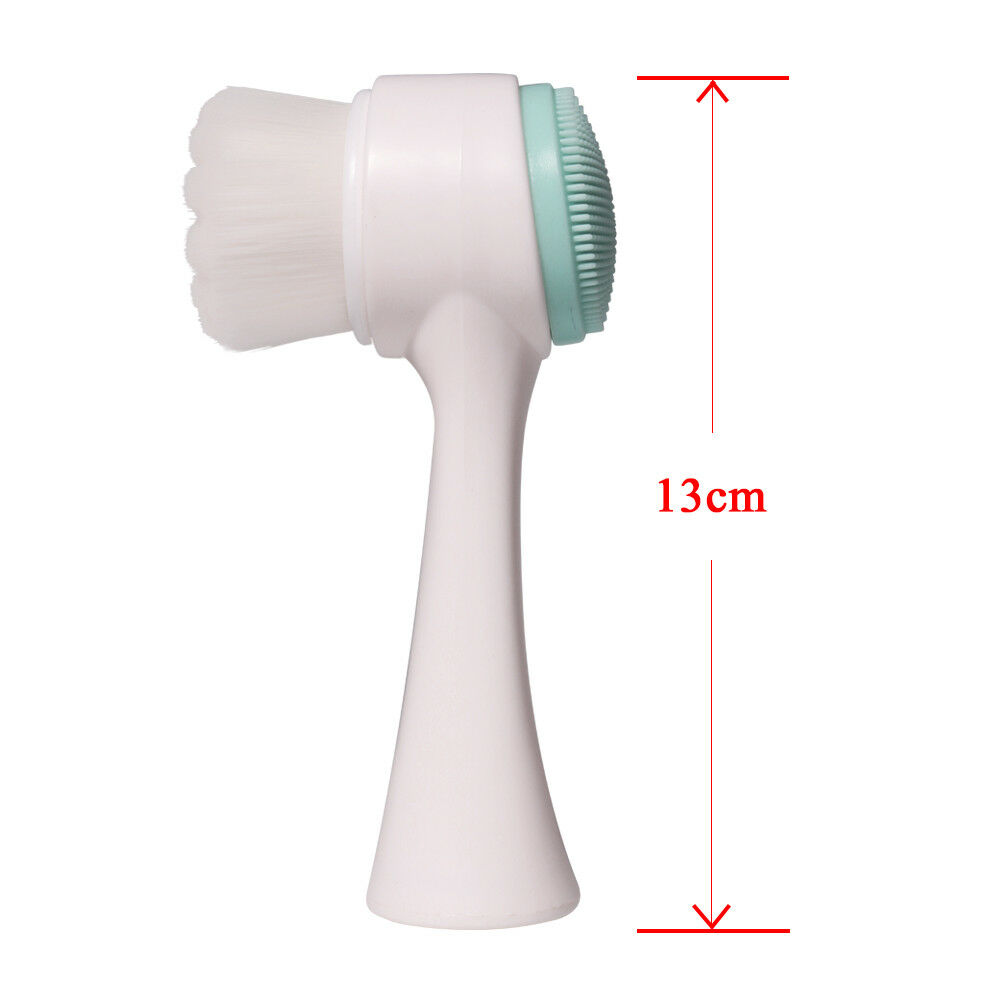 RTS product face cleaner silicone sonic face facial cleansing brush scrubber for face exfoliating brush